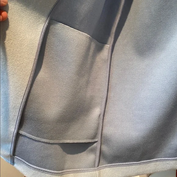 Banana Republic Light Blue Coat - GUC. Size S. - Picture 4 of 12